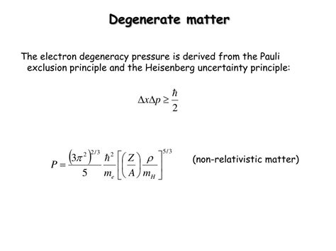 electron degenerate matter|electron degeneracy pressure definition.